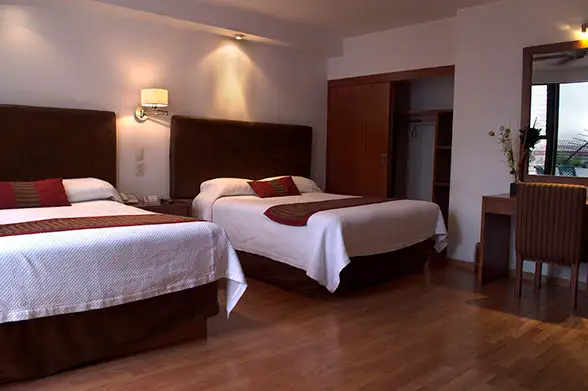 Habitación doble con dos camas
